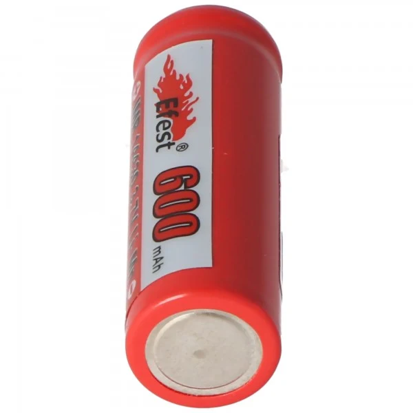 Efest IMR 14430 3,7V 600mAh Pluspol flach Li-Mn Akku