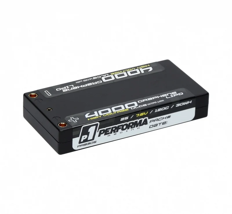 Absima Performa Racing P1 2S 4000mAh Graphene HV Lipo Shorty ULCG 7.6V 120C