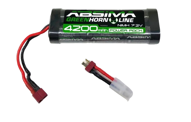 Absima Greenhorn Vol.2 NiMH 7.2V 4200 (T-Plug + Tamiya Adapter)