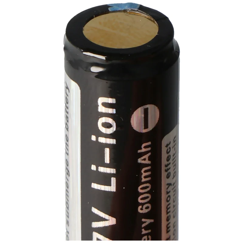 Trustfire 10440 300mAh 3,6V - 3,7V geschützte Li-Ion-Zelle Flame, mit Kopf 46,22x10,17mm