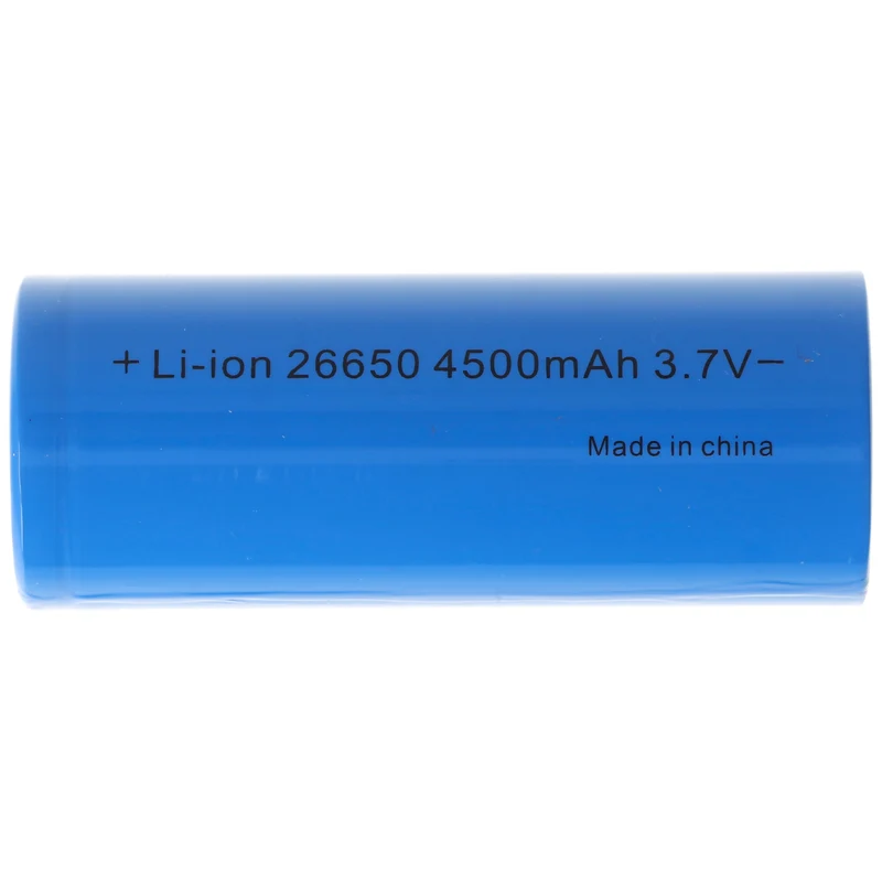 AccuCell 4500mAh Li-ion Akku 26650A 3,6V, 3,7V, max. 15A Entladestrom, 26,5x65,2mm