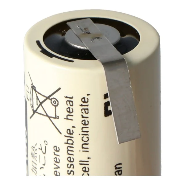 Sanyo Lithium Batterie CR17450SE 3V 2500mAh Size A Lötfahne Z