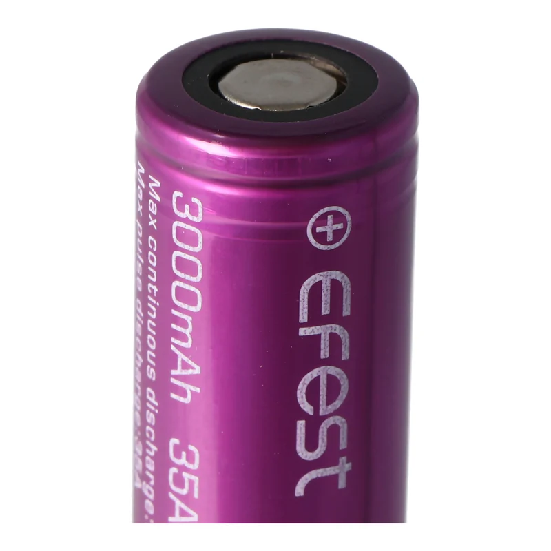 Efest Purple IMR 18650 3000mAh 3,7V (Flat Top) Li-Ion Akku
