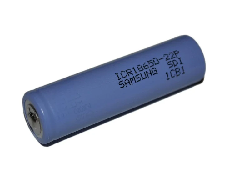 Samsung ICR 18650-22P 3,7V 2150mAh (Pluspol erhöht)