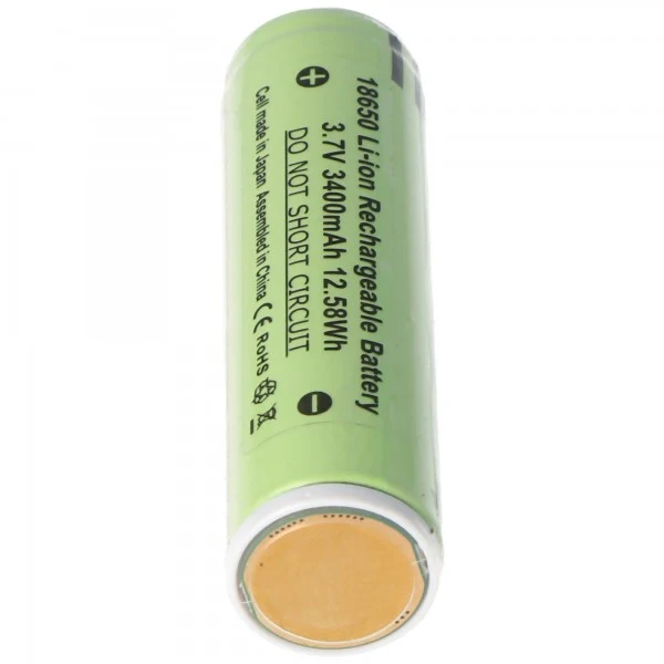 Panasonic Akku für Li-Ion Akku Ledlenser 501001 Ersatz-Akku M7R, M7RX, X7R, H14R.2, F1R, H8R, M7R, MH10, MT10, P7R, PL6, MH11, ML6, iA6R, iH8R