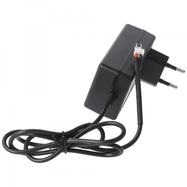 AccuCell Ladegerät für Roto ZEL Akku 12V RT2 SF G2, Ansmann 2412-3011, WDT-S RT2 SF G2/G3/G4, 100-240 Volt 1000mA Ladestrom