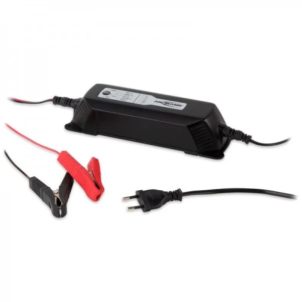 Ansmann Universal Ladegerät für 6V, 12V und 24V Blei-Säure-, Blei-Gel- und Blei-Vlies-Akkus ab 4,5Ah Kapazität