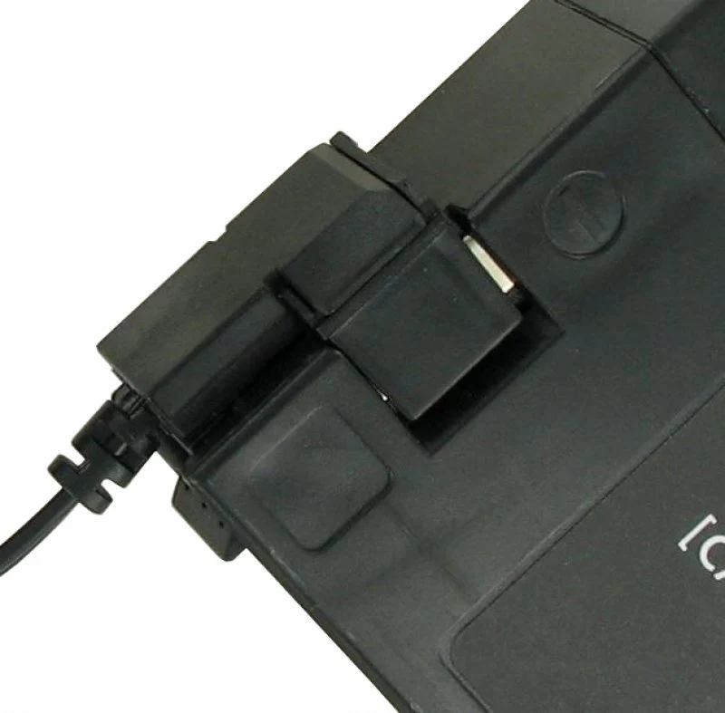 AccuCell Schnellladegerät Clip Kontakt für Akku Panasonic VW-VB30