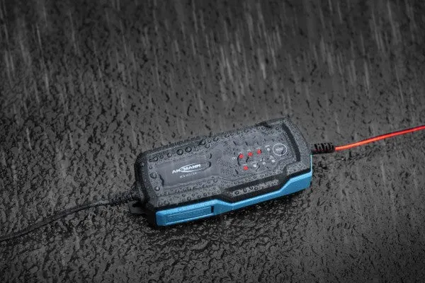 Ansmann BC 6-12V/2A 8-Stufen Kfz-Ladegerät für 6V und 12V Blei-Säure-, Blei-Gel- und Blei-Vlies-Batterien, sowie 12V LiFePO4 Batterien