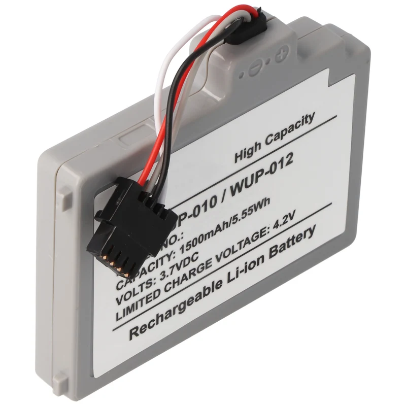 AccuCell Akku Wii U GamePad Akku WUP-012 WUP-010 Wii U 3,7V 1500mAh