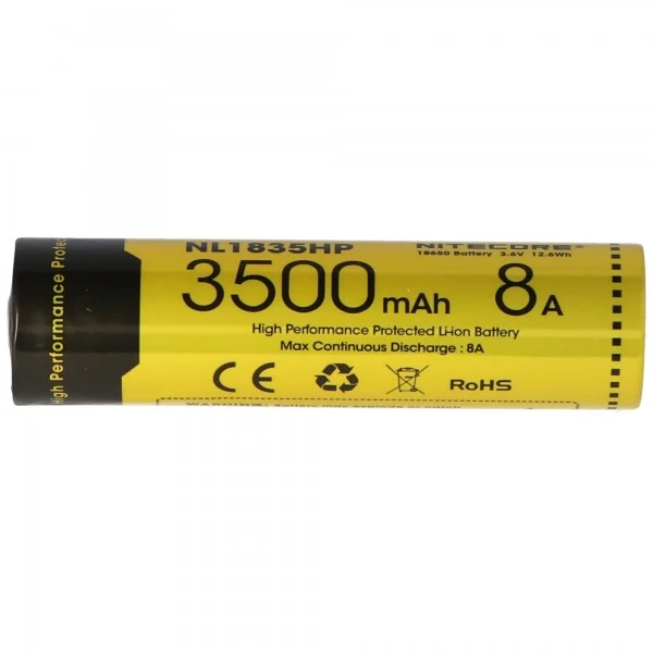 Nitecore Li-Ion Akku 18650 3500mAh NL1835HP