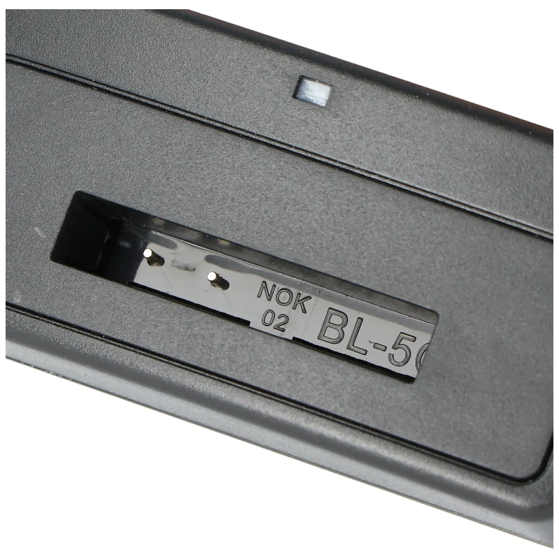 AccuCell Akkuladegerät für Nokia BL-5C, BL-5B Akku ink. MicroUSB Kabel