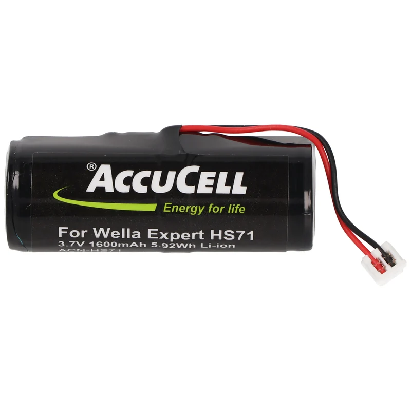 AccuCell Wella Expert HS71 Li-Ion Akku 1/UR18500L 3,7V