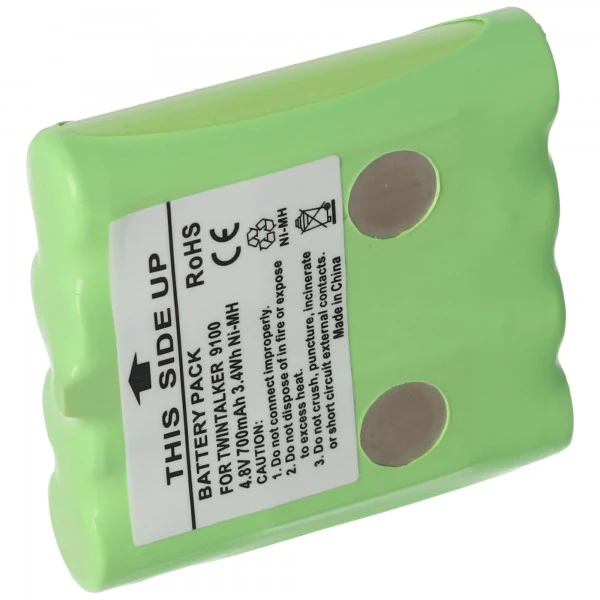 AccuCell Akku für Topcom Twintalker 9100 Akku TC9100