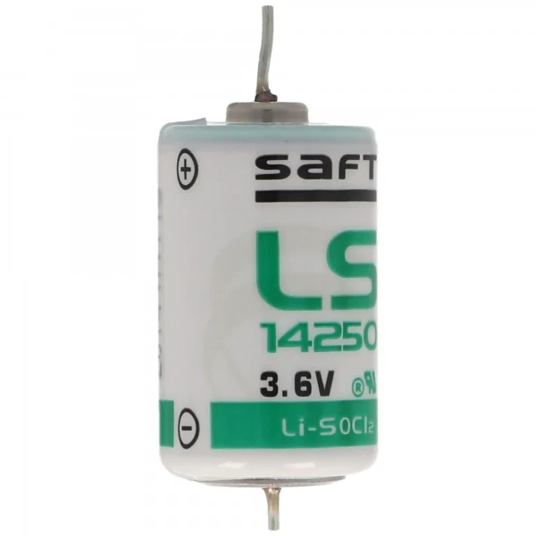 Saft Ersatzbatterie passend für die Buderus 63010218 Batterie 14,65x24,8mm
