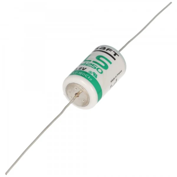 Saft Ersatzbatterie passend für die Buderus 63010218 Batterie 14,65x24,8mm