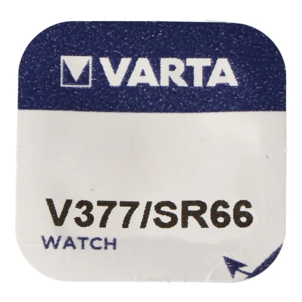 Varta 1,55V 27mAh V377 SR66 SR626SW Knopfzelle