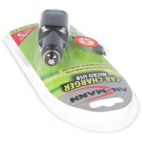 Ansmann Carcharger Micro USB KFZ-Ladegerät
