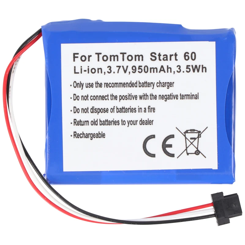 AccuCell Akku für TOMTOM Start 60 Akku AT5