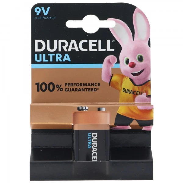 DURACELL ULTRA M3 9 Volt/6LR61 1er Pack