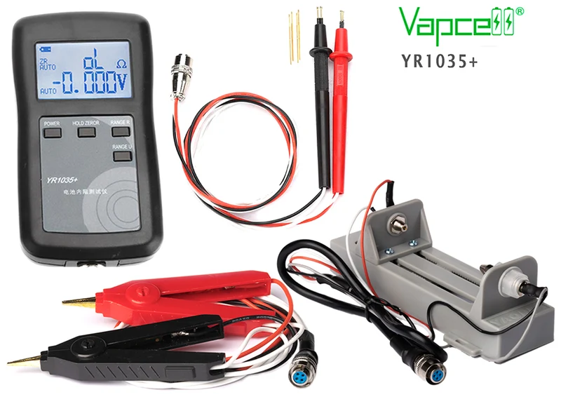 Vapcell YR-1035+ Innenwiderstand Tester Akkus bis 100 Volt