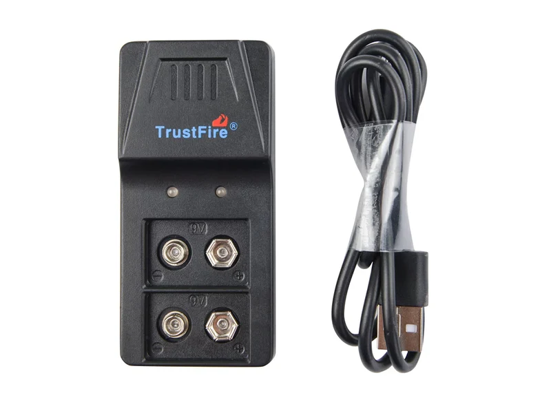 Trustfire BC01 9V Block 6F22 Li-Ion, Ni-MH, Akku-Ladegerät