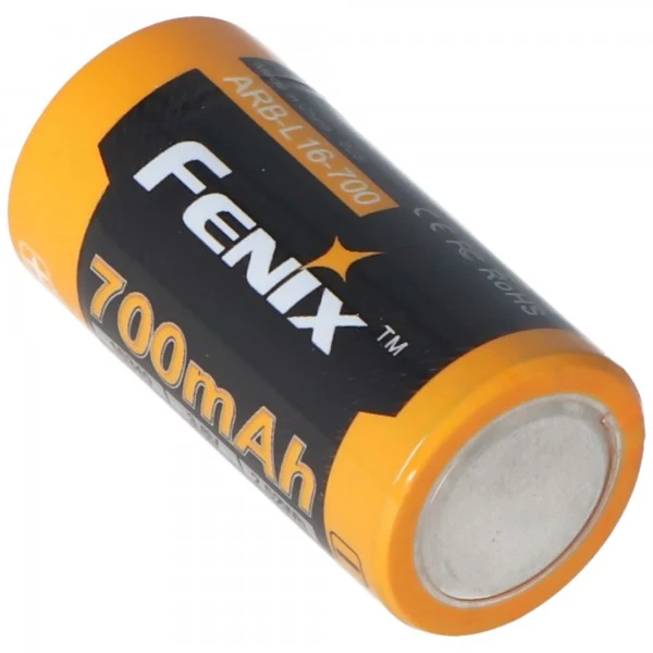 Fenix CR123 A 700mAh Li-Ion Akku 16340 3,6V