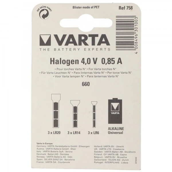 Varta Ersatzbirnchen 758, Varta 00758000402