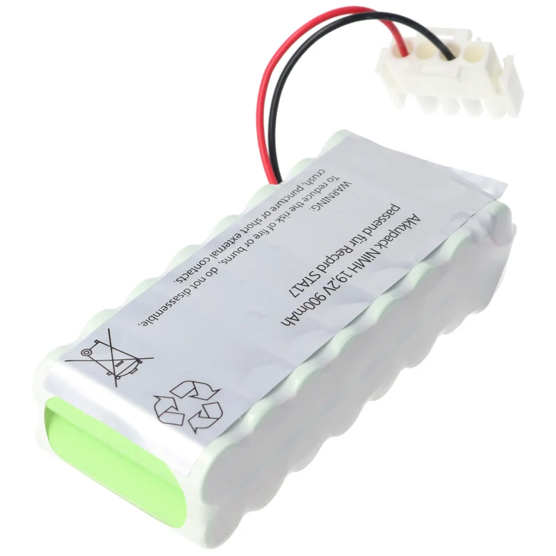 AccuCell Akku Türsteuerung 19,2 Volt 900mAh Ni Akkupack mit Stecker