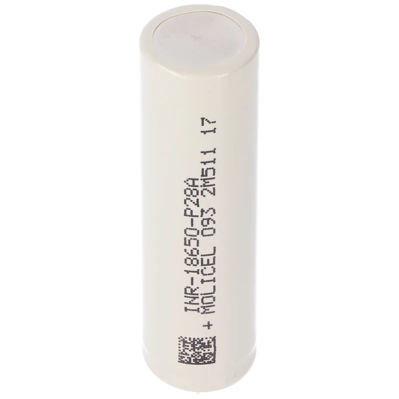 Molicel INR18650-P28A 3,7V 2800mAh Li-Ionen Akku ungeschützt flat top