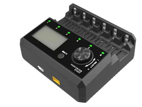 SkyRC NC2500 Pro intelligentes Analyse-Ladegerät für AA/AAA, NIMH/NiCd, Akkus