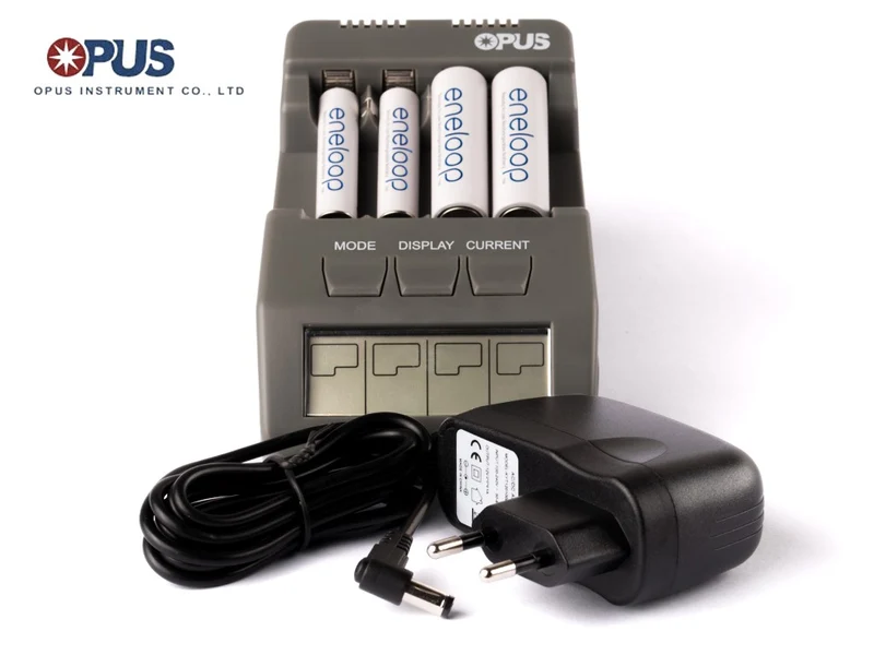 Opus BT-C700 intelligentes Ladegerät für AA/AAA, NIMH, NiCd Akkus