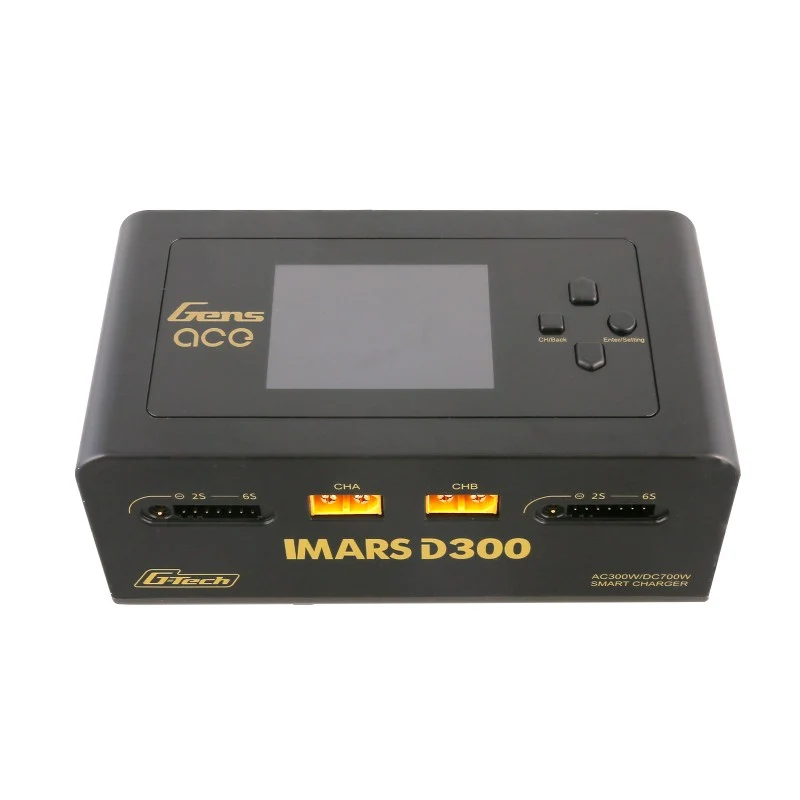 Gens Ace IMARS D300 G-Tech Channel AC/DC 300W/700W RC-Akku-Ladegerät