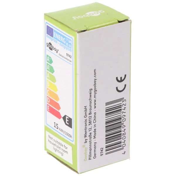 AccuCell Kühlschranklampe E14, 15 Watt Kühlschrankbirne
