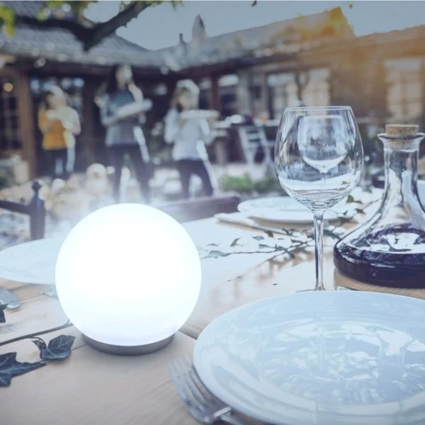 ANSMANN Aqua Ball schwimmende LED-Wasserleuchten mit Farbfunktionen (2 Stück)