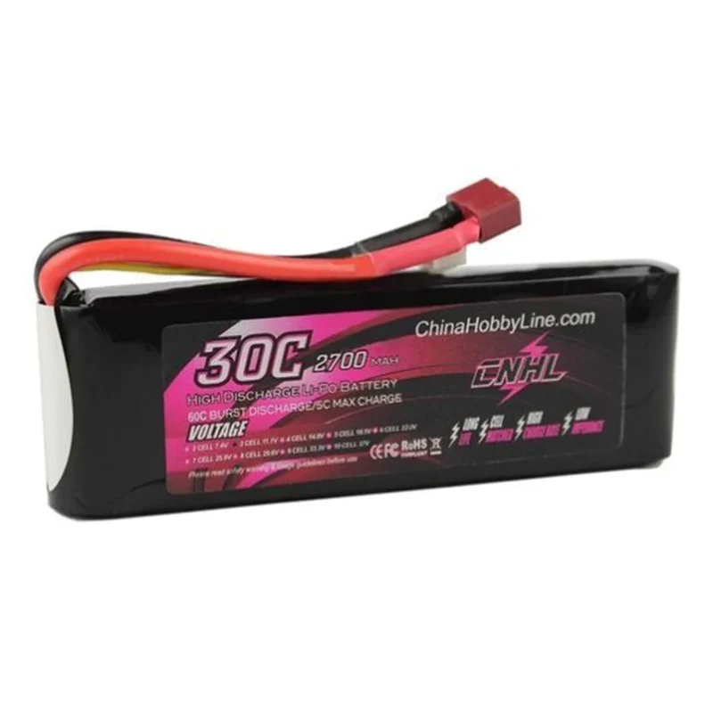 CNHL 3S 2700mAh 11,1V 30C T/Dean-Stecker