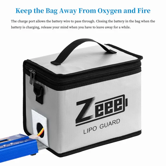 Zeee Lipo Safe Bag 2er-Pack 21,5 * 16,5 * 14,5 cm