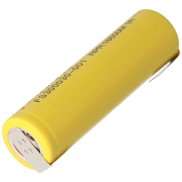 A123 APR18650M-A1 1100mAh 3,2V - 3,3V LiFePo4 Akku Lötfahne U-Form