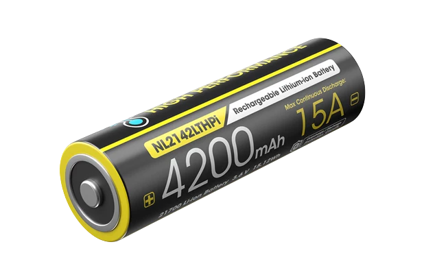 NiteCore NL2142LTHPi Li-Ionen 21700 - 4200mAh, 3,6V LOW TEMPERATURE - PCB bis 15A
