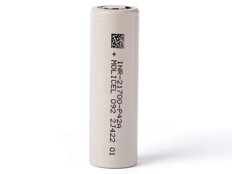 Molicel INR21700-P42A, 4200mAh 30A bis max. 45A Li-Ionen-Akku, 3,6V - 3,7V