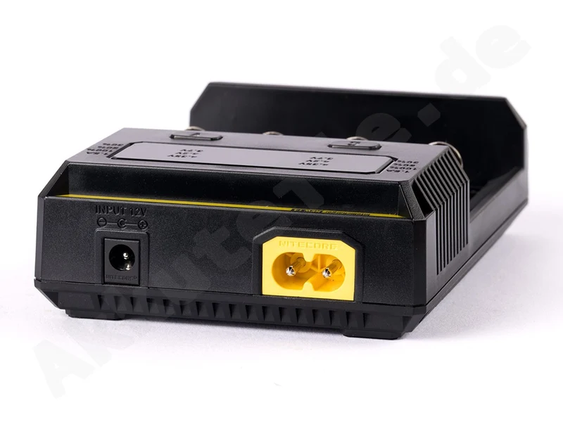 Nitecore Sysmax NEW i4 - intelligentes Ladegerät für Li-Ion, LiFePo4 und Ni-MH Akkus