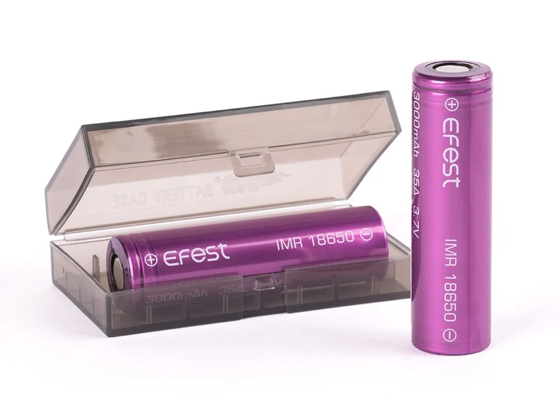 Efest Purple IMR 18650 3000mAh 3,6V - 3,7V (ungeschützt)