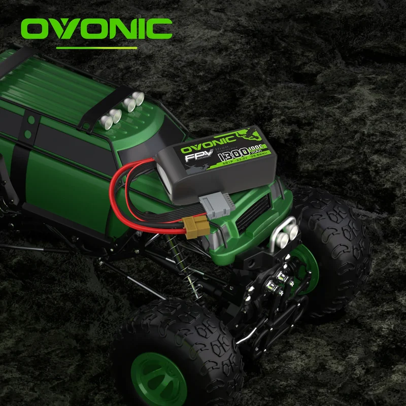 Ovonic FPV 6S 1300mAh 22,2V 100C XT60 LiPo Akku (2 Stück)