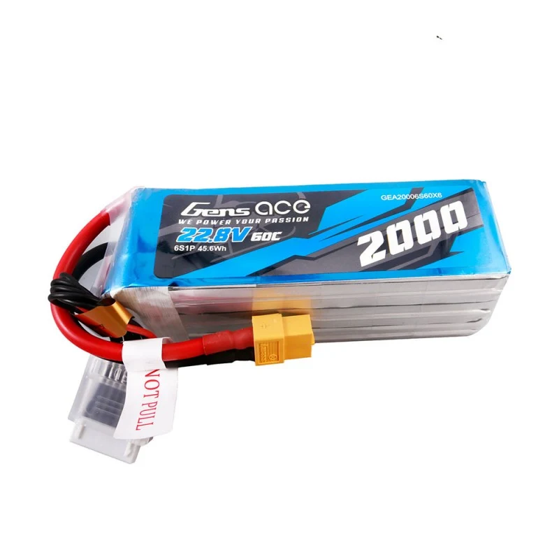 Gens Ace 6S 2000mAh 22,8V 60C 6S1P HV XT60