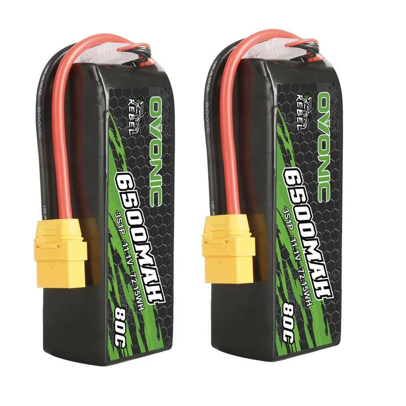 Ovonic Rebel 3S 6500mAh 80C 11,1 V LiPo XT90 (2 St.)