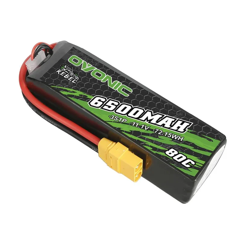Ovonic Rebel 3S 6500mAh 80C 11,1 V LiPo XT90 (2 St.)