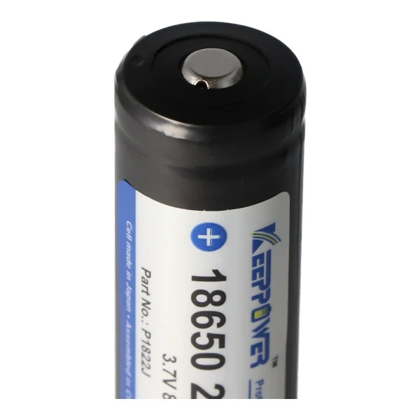 Keeppower 18650 2200mAh 3,7V Li-Ion Akku geschützt