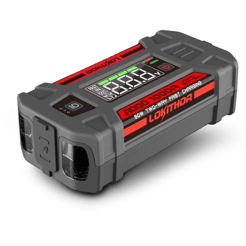 Lokithor 1000 A 12 V 26 Wh Lithium-Starthilfe