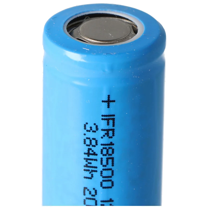 EIZfan IFR 18500 1200mAh 3,2V LiFePo4 Akku Flat Top ohne Kopf ungeschützt