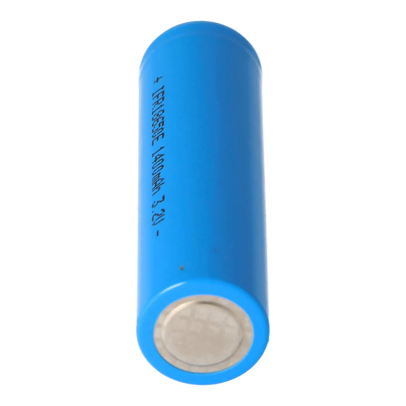 AccuCell 3,2V 1400mAh Solar Akku Lithium 18650 IFR LiFePo4 Akku Flat Top ungeschützt